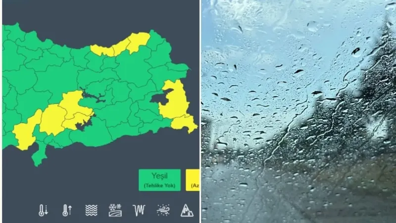 9 İl İçin Flaş Uyarı! Hava Durumu Değişiyor: Yağış ve Fırtına Geliyor!