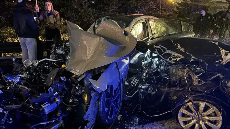 Ataşehir'de Zincirleme Kaza! 5 Araç Birbirine Girdi: İşte Yaralılar