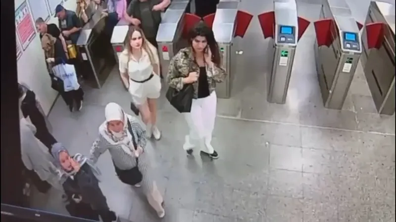 Başörtümü kastedip hakarette bulundu