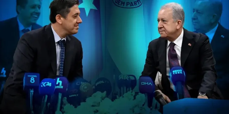 MHP'li Durmaz'dan DEM'e Ziyarette "Demli Çay" Espirisi! Şaşırtan Anlar