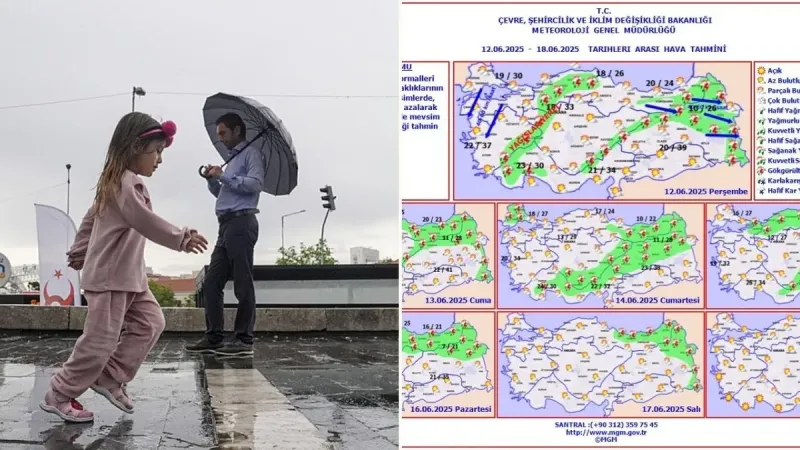 Güneş var ama kuvvetli sağanak da kapıda: Meteoroloji 18 ili uyardı! İşte saat saat hava durumu
