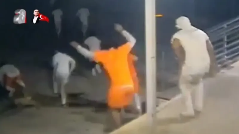 Şok Anlar! Hapishaneden Film Gibi Kaçış Kamerada!