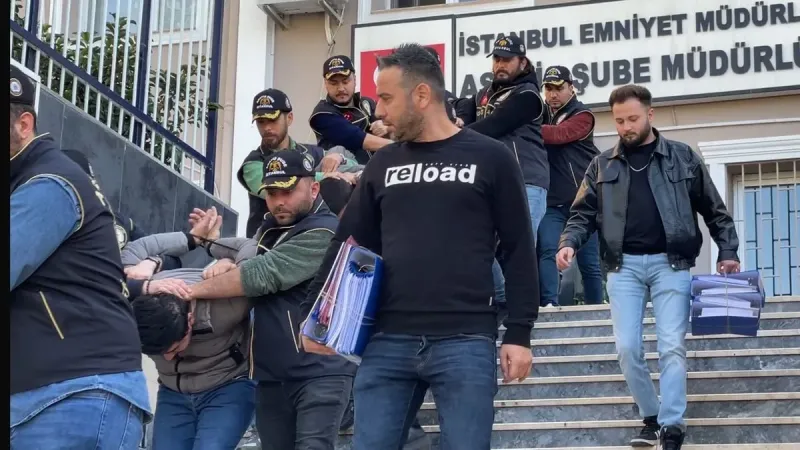 Haraç çetesine ağır darbe: 62 kişi tutuklandı... İşyeri kurşunlayıp haraç istediler, yol kesip adam öldürdüler!