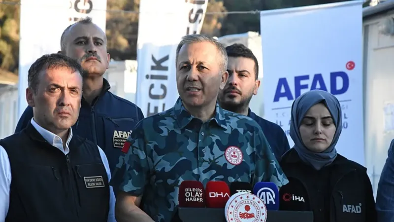 İçişleri Bakanı Yerlikaya, orman yangınlarıyla ilgili bilgi verdi