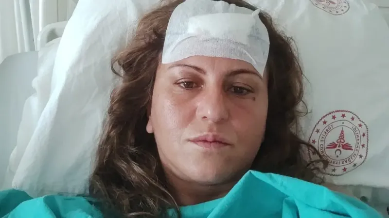 Kadını dövüp serbest kaldı, yetmedi bir de oğlunu tehdit etti