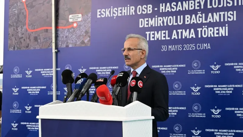 Eskişehir'e Lojistik Müjdesi! Demiryolu Bağlantısı ile Devrim Başlıyor