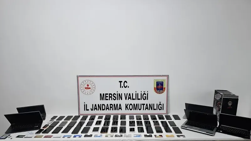 Mersin’de jandarma yasadışı bahis şebekesini çökertti! 41 gözaltı