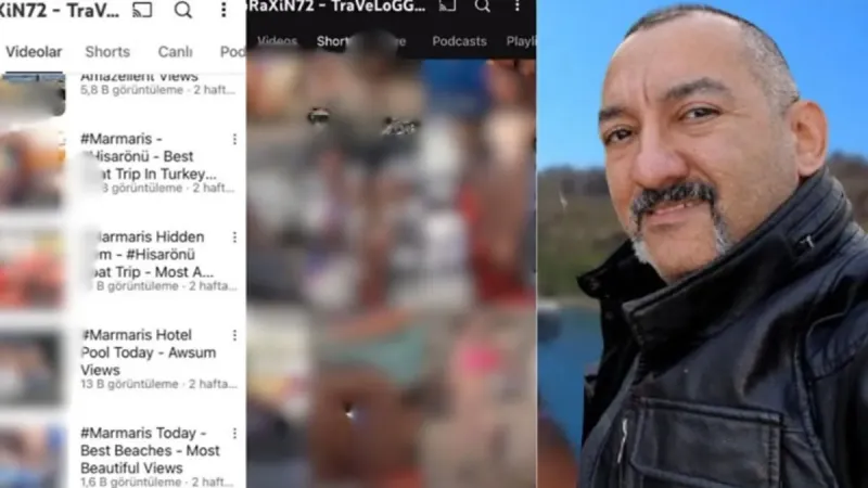 Sapık YouTuber Marmaris'te Yakalandı! 4 Milyon Abonesi Şokta!