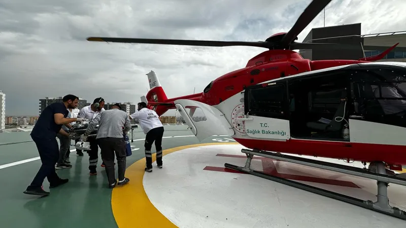 2 Yaşındaki Bebek İçin Ambulans Helikopter Seferber Oldu!