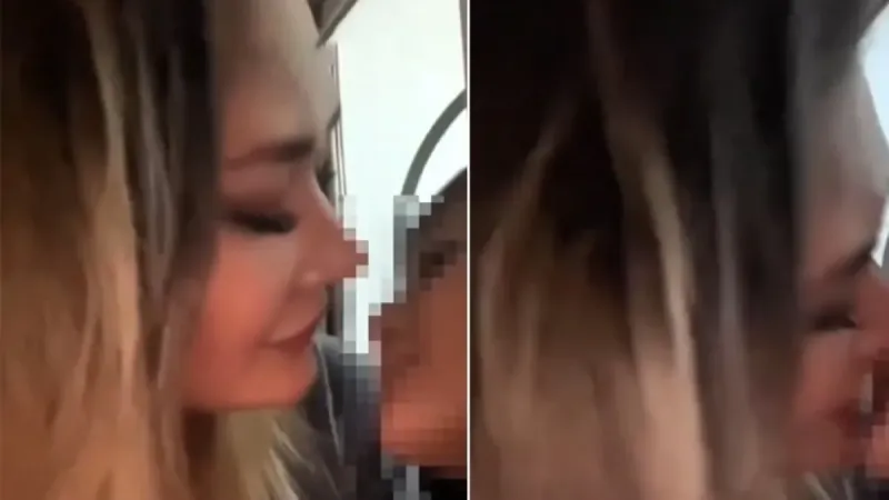 TikTok'ta Şok! Küçük Çocuğu Öperek Paylaştı!