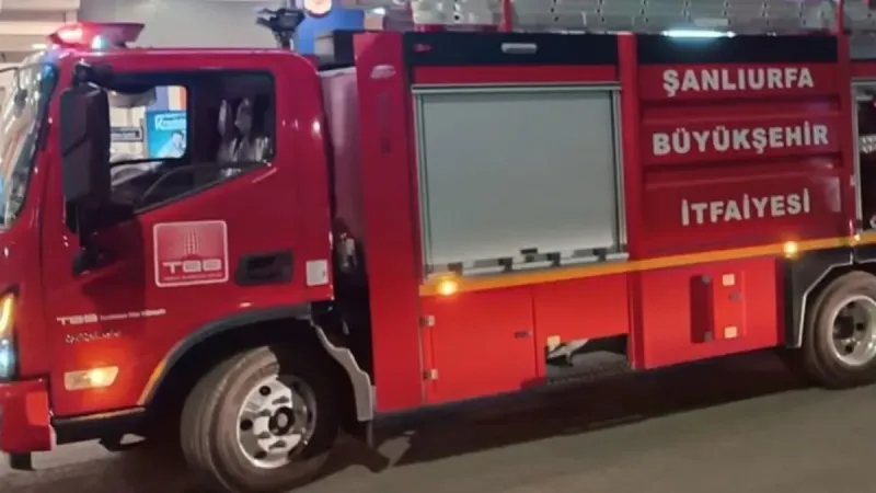 Şanlıurfa'da Yangın Alarmı! İş Yerinde Neler Oldu?
