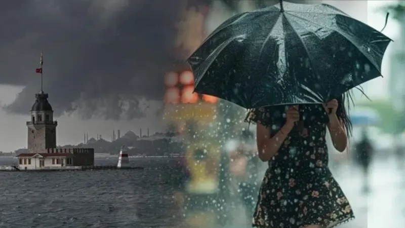 24 İl Alarmda! Meteoroloji'den Şiddetli Yağış ve Fırtına Uyarısı