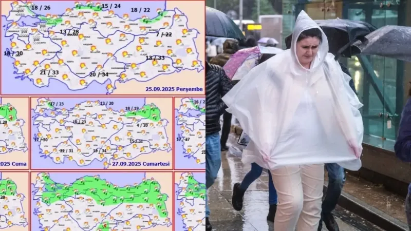Sonbahar kendini hissettirmeye başladı! Sıcaklıklar 8 derece birden düşecek: O illerde sağanak yağış uyarısı yapıldı