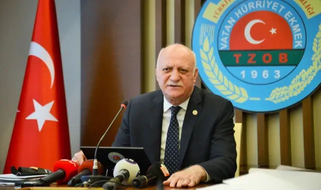 TZOB Genel Başkanı Bayraktar, Çorum'da dondan etkilenen meyve bahçelerini inceledi